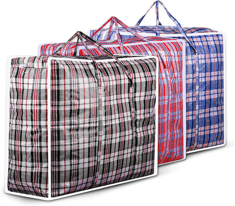 AAYAW laundry bags with zips & handles (Pack of 3)